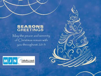 Thanks to all our clients and collaborators for a great 2012